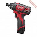 Аккумуляторный шуруповерт MILWAUKEE M12 BSD-0