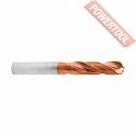 Сверло спиральное по металлу TCT TiSiN 17,9 мм цилиндрический хвостовик 18 мм СОЖ RODMIX 3DC 10503179018
