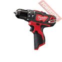 Аккумуляторная ударная дрель-шуруповерт MILWAUKEE M12 BPD-0