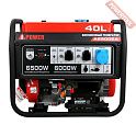 Бензиновый генератор A-iPower A6500EA с блоком АВР 400 В и транспортировочным комплектом L