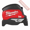 Рулетка измерительная 5 м 30 мм с метрической шкалой MILWAUKEE Premium Magnetic Gen IV 5 м