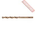 Сверло спиральное по металлу HSSE-Co5 4,5х47 мм цилиндрический хвостовик 10 шт LENZ LZST-01045