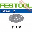 Шлифовальный круг FESTOOL Titan 2 STF D150/16 P320 TI2/100