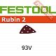 Шлифовальные листы FESTOOL Rubin 2 STF V93/6 P220 RU2/50