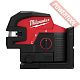 Лазерный уровень построитель плоскостей MILWAUKEE M12 CLL4P-0C