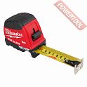 Рулетка измерительная 8 м 35 мм с метрической шкалой MILWAUKEE Premium Wide Blade Magnetic Gen II 8 м