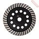 Чашка алмазная сплошная-турбо по бетону и камню для УШМ 180х22,23 мм TRIO DIAMOND Turbo Pro TCW152