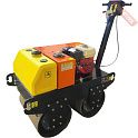 Виброкаток ручной двухвальцовый GROST XVR550