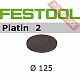 Шлифовальный круг FESTOOL Platin 2 STF D125/0 S1000 PL2/15