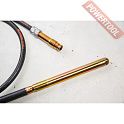 Гибкий вал 6 м с вибробулавой 50 мм для глубинных вибраторов SAMSAN VPP5060