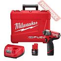 Аккумуляторный импульсный ударный гайковерт MILWAUKEE M12 CIW38-202C FUEL