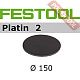 Шлифовальный круг FESTOOL Platin 2 STF D150/0 S1000 PL2/15