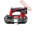 Аккумуляторная ручная ленточная пила по металлу MILWAUKEE M12 BS-402C