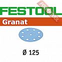 Шлифовальный круг FESTOOL Granat STF D125/90 P360 GR/100