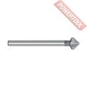 Зенковка по металлу HSS-XE 90 градусов 15 мм цилиндрический хвостовик длинный LENZ LZSK-21150