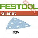 Шлифовальный лист FESTOOL Granat STF V93/6 P320 GR/100