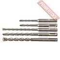 Набор буров SDS-Plus 5/6/6/8/10 мм 2 грани 5 шт MILWAUKEE Contractor 2C 4932471242