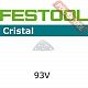 Шлифовальные листы FESTOOL Cristal STF V93/6 P120 CR/10