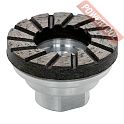 Чашка алмазная турбо по плитке и камню для УШМ 50 мм M14 зерно 50-60 HILBERG Stone Cup М14 HSC332