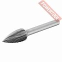 Борфреза твердосплавная форма G 20х25х6х70 мм насечка SC RODMIX 2720250601