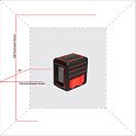 Лазерный уровень построитель плоскостей ADA Cube Mini Professional Edition в комплекте штатив