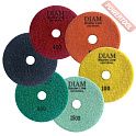 АГШК (черепашка) алмазный гибкий шлифовальный круг 100 мм 1500 mesh мокрый и сухой DIAM Master Line Universal