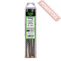 Бур SDS-Plus 10х100/160 мм 4 грани 10 шт D.BOR Zentro 436510
