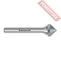 Борфреза твердосплавная форма K 20х12х6х60 мм насечка HP-3 KARNASCH 11.3111-040