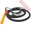 Вибратор глубинный высокочастотный 42 В 6 м без встроенного преобразователя АГРЕГАТ V-MAX-50-6